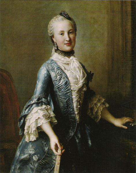 Pietro Antonio Rotari Princess Elisabeth of Saxe oil painting picture